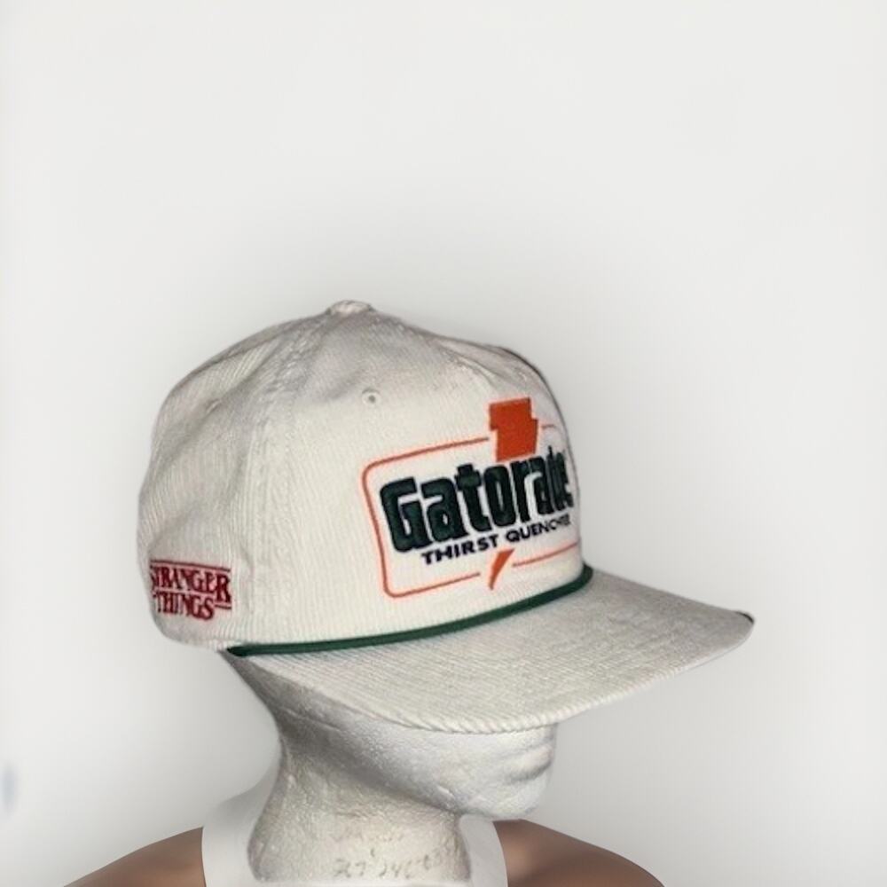 Gatorade Stranger Things 1987 Edition Corduroy Adjustable SnapBack Hat